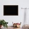 Black Cork Board (20 in. x 14 in.), Espresso Brown Wood Frame - Bulletin Board, Organization Board, Pin Board